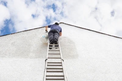 Peinture extérieure à Chadeleuf — façades et ravalement